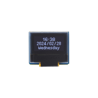 DISPLAY 0,49" OLED 64x32 - I2C