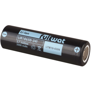 FULLWAT BATERIA LITIO-ION 18650 3,7V 3300MAH