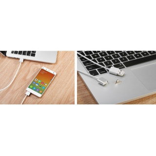 CABLE USB 2.0 A MICRO USB MAGNETICO