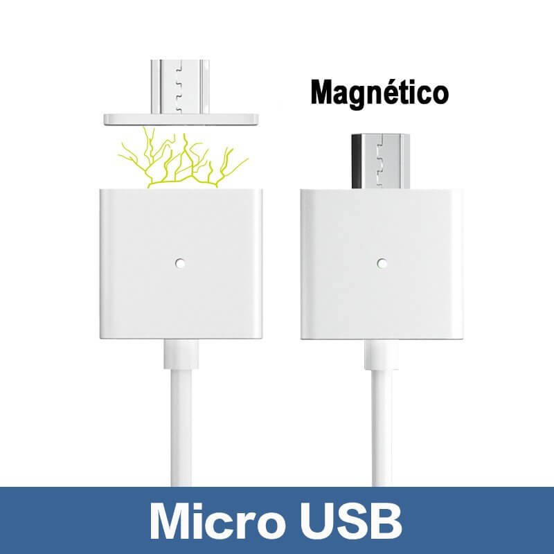 CABLE USB 2.0 A MICRO USB MAGNETICO