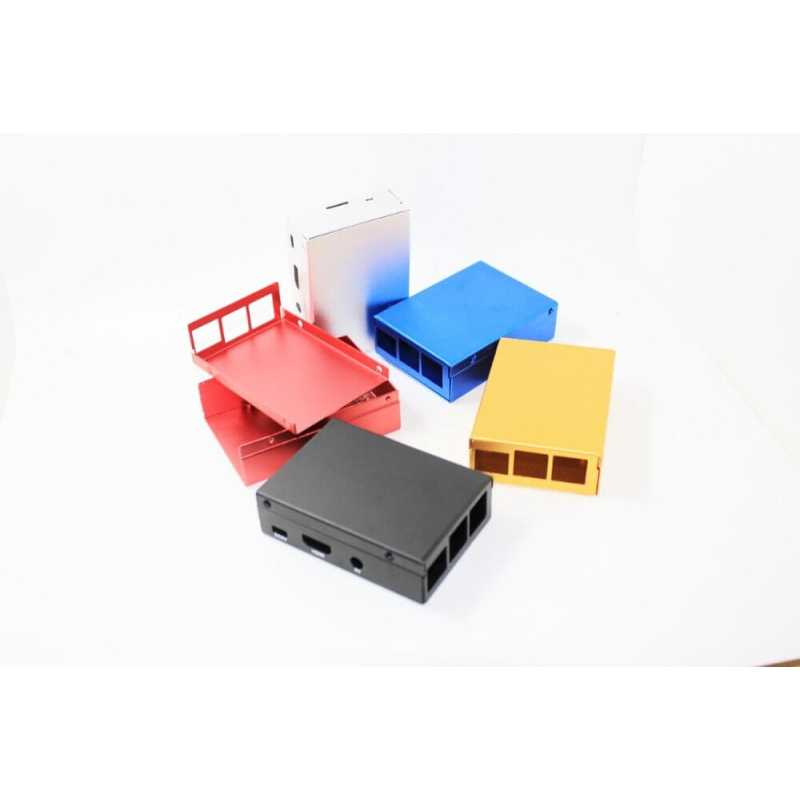 CAJA ALUMINIO ULTRAFINO DE COLORES PARA RASPBERRY PI