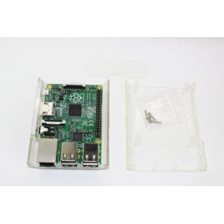 CAJA TRANSLUCIDA PARA RASPBERRY PI 3 B / 2 B / B+