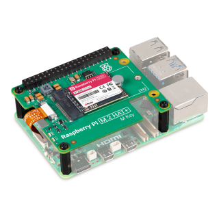 RASPBERRY PI NVMe SSD M.2 KIT OFICIAL PARA RASPBERRY PI 5 (256GB/512GB)