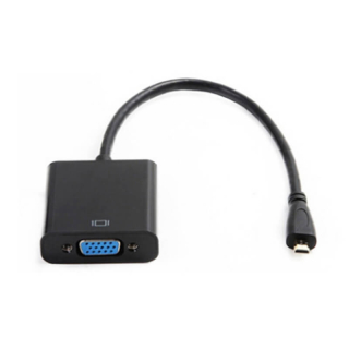 CONVERSOR ACTIVO MICRO HDMI (TIPO D) A VGA