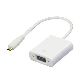 CONVERSOR ACTIVO MICRO HDMI (TIPO D) A VGA