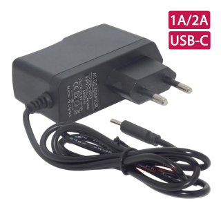 FUENTE DE ALIMENTACION 5V 1A/2A USB-C