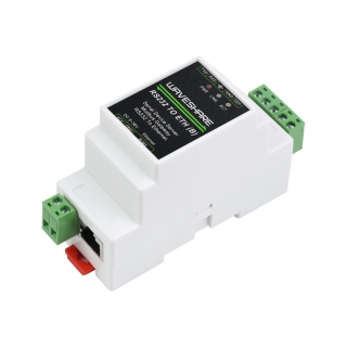 SERVIDOR INDUSTRIAL RS232 A ETHERNET RJ45 - CARRIL DIN