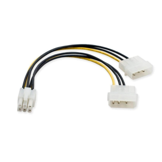 CABLE CONVERSOR 2xMOLEX 4 PINES A PCI-EXPRESS 6 PINES