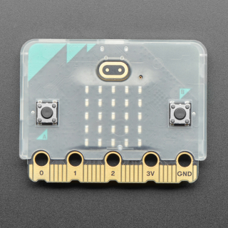 CAJA TRANSLUCIDA SNAP-ON PARA MICRO:BIT V2 – PROTEGE Y MUESTRA TU PLACA