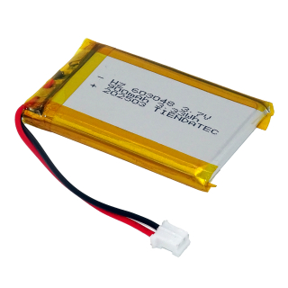 BATERIA LITIO LIPO 603048 3,7V 900mAh (3,33Wh) - JST PH2.0
