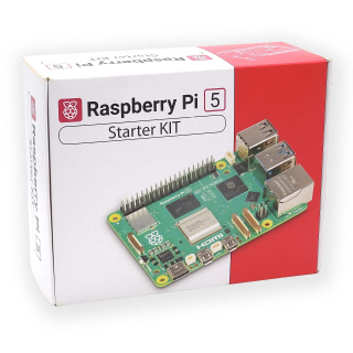 RASPBERRY PI 5 - STARTER KIT (NEGRO)