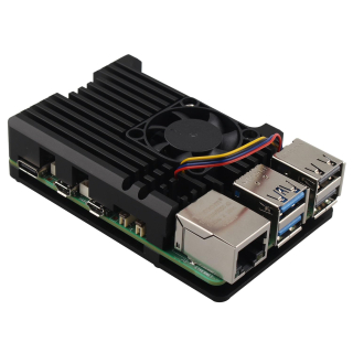DISIPADOR INTEGRAL CON VENTILADOR PARA RASPBERRY PI 5