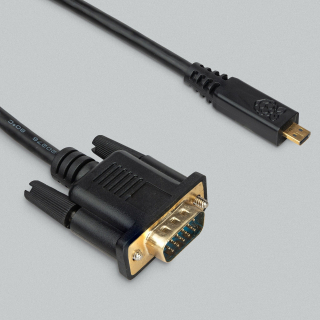 CABLE MICRO HDMI A VGA OFICIAL RASPBERRY PI