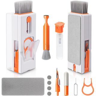 KIT LIMPIEZA MULTIFUNCIONAL 11-EN-1 – TECLADOS, PORTATILES, AIRPODS, TELEFONOS