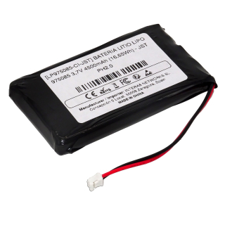 BATERIA LITIO LIPO 975085 3,7V 4500mAh (16,65Wh) - JST PH2.0