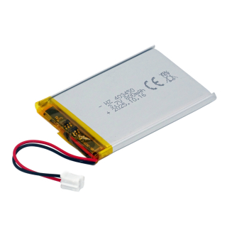 BATERIA LITIO LIPO 403450 3,7V 800mAh (2,96Wh) - JST PH2.0