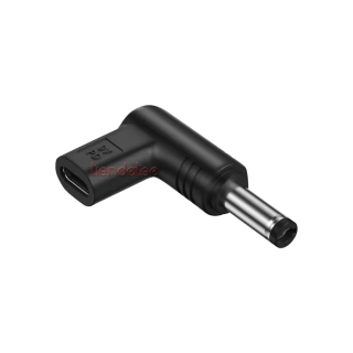 CONVERSOR USB-C PD A DC JACK 5,5x2,1 – 5V/9V/12V/19V