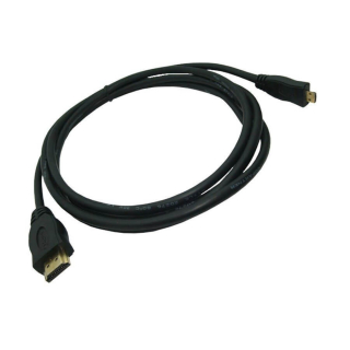 CABLE HDMI A MICRO HDMI (TIPO D) 1M. M/M NEGRO