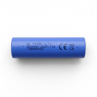 BATERIA LITIO-ION 14500 3,7V 900MAH (3,33Wh)