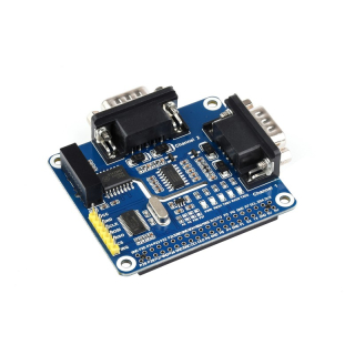 HAT EXPANSION RS232 AISLADO 2-CANALES PARA RASPBERRY PI
