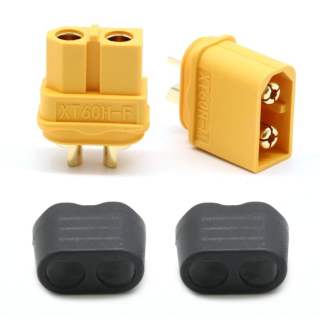 CONECTOR XT60H 60A - KIT MACHO+HEMBRA