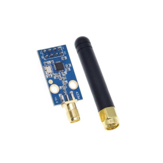 TRANSCEPTOR RF CC1101 433MHz + ANTENA