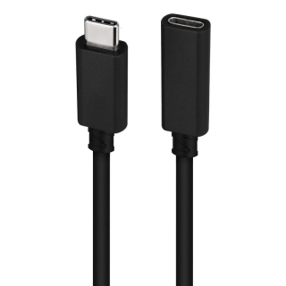 CABLE ALARGADOR USB 3.2 Gen2x2 - 20GB PD 100W - USB-C M/H