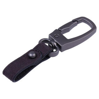 MOSQUETÓN PORTA-TRACKER SENSECAP T1000 CON LLAVERO DE PIEL