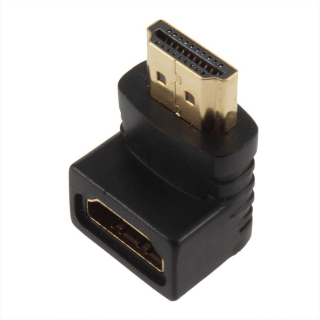 ADAPTADOR HDMI MACHO/HEMBRA CODO/ANGULO/270º