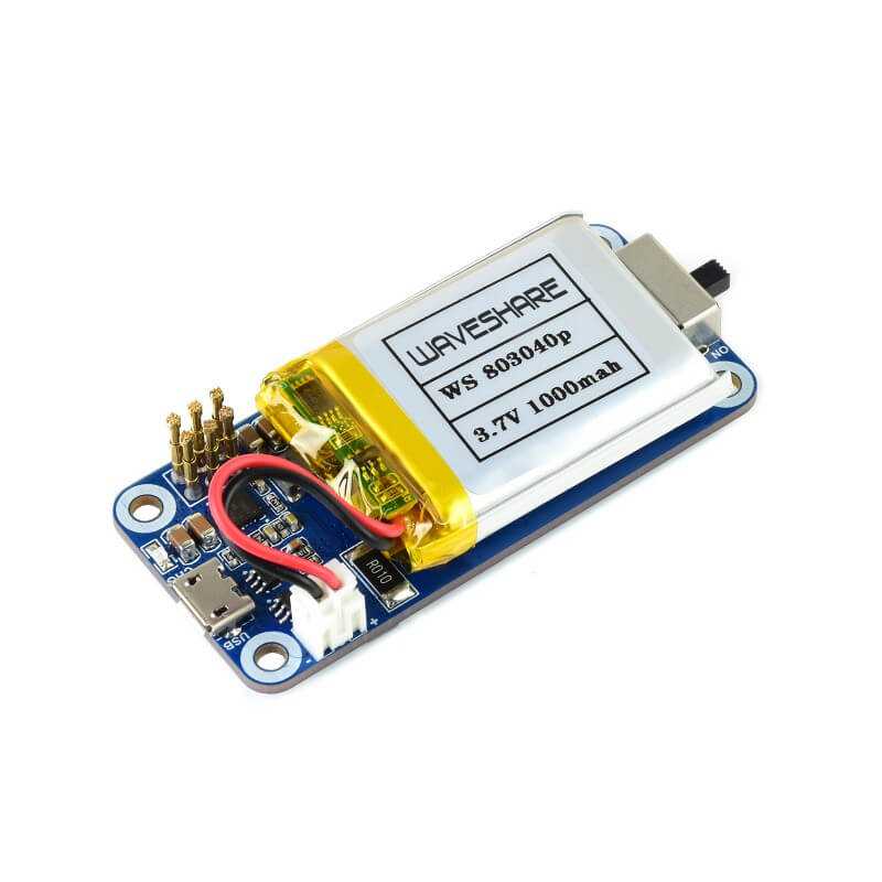 HAT UPS/SAI PARA RASPBERRY PI ZERO