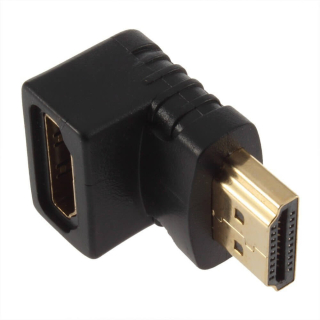 ADAPTADOR HDMI MACHO/HEMBRA CODO/ANGULO/270º