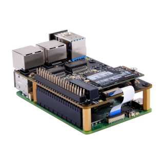 52Pi U2500 HAT M.2 NVME 2230/2242 + USB3.0 A DUAL 2.5g ETHERNET