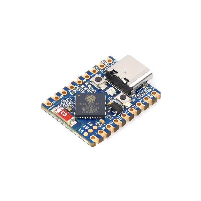 PLACA DE DESARROLLO ESP32-S3 MINI – WIFI/BLUETOOTH 5