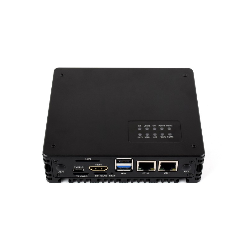 MINI-ORDENADOR DUAL ETHERNET 1G/2.5G + 4G Y RS485 PARA RASPBERRY PI CM5