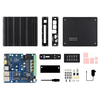 MINI-ORDENADOR DUAL ETHERNET 1G/2.5G + 4G Y RS485 PARA RASPBERRY PI CM5