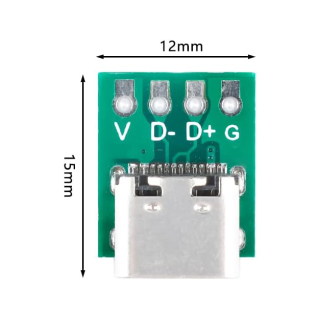MODULO BREAKOUT USB-C HEMBRA – USB 2.0
