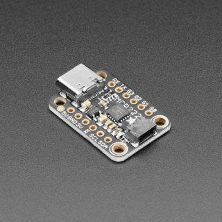 ADAPTADOR USB A I2C / GPIO / ADC CON CHIP MCP2221A Y CONECTOR STEMMA QT