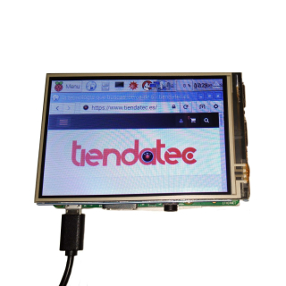 PANTALLA LCD TACTIL 3,5" 480x320 PARA RASPBERRY PI