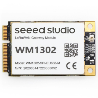 SEEED MODULO GATEWAY LORA WM1302 – 868MHz, MINIPCIE, SPI (SIN SX1262)