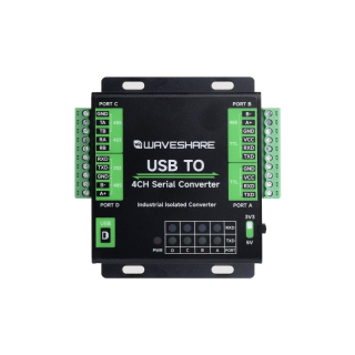 CONVERSOR USB A 4CH RS232/485/422/TTL INDUSTRIAL - FT4232HL