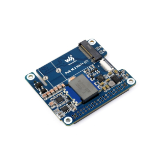 POE M.2 HAT+ 5V 5A PARA RASPBERRY PI 5 – ALMACENAMIENTO NVME + ALIMENTACIÓN POE