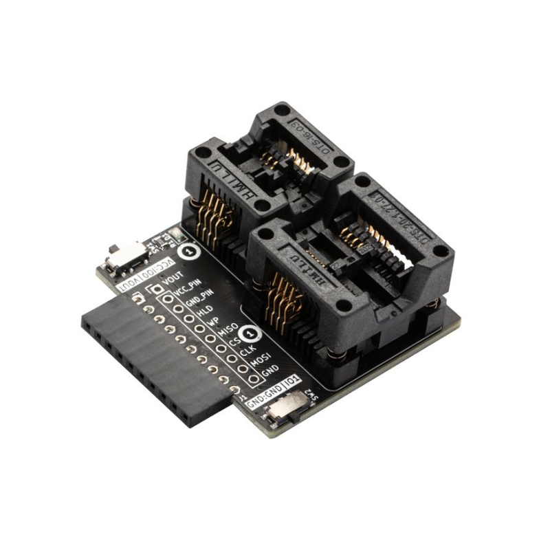 BUS PIRATE 5+ – ADAPTADOR FLASH SOP8 SPI