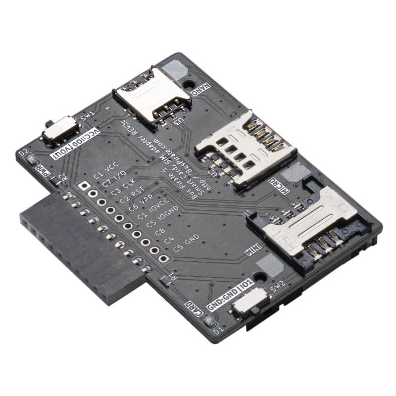BUS PIRATE 5+ - ADAPTADOR IC Y MINI/MICRO/NANO SIM