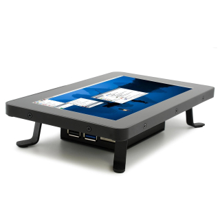 KKSB CAJA ESCRITORIO PARA RASPBERRY PI 5 Y TOUCH DISPLAY 2 - 7"