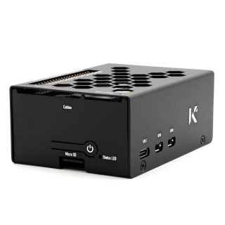 KKSB CAJA DE ALUMINIO PARA RASPBERRY PI 5 Y HAT M.2 NVME
