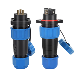 CONECTOR AVIACION ESTANCO IP68 SIN SOLDADURA – 2P/3P/4P