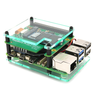 CARCASA LAYER PARA RASPBERRY PI 5 M.2 HAT+ Y ACTIVE COOLER
