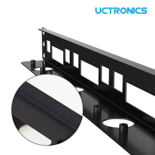 BRACKET 19" 1U PARA RASPBERRY PI 5/4/3 B/B+