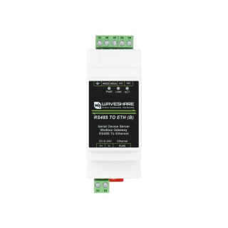 CONVERSOR INDUSTRIAL RS485 A ETHERNET (CARRIL DIN)