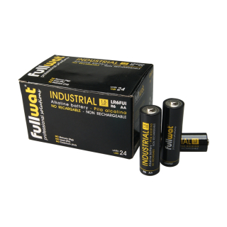 FULLWAT PACK 24 PILAS ALCALINA AA LR6 INDUSTRIAL